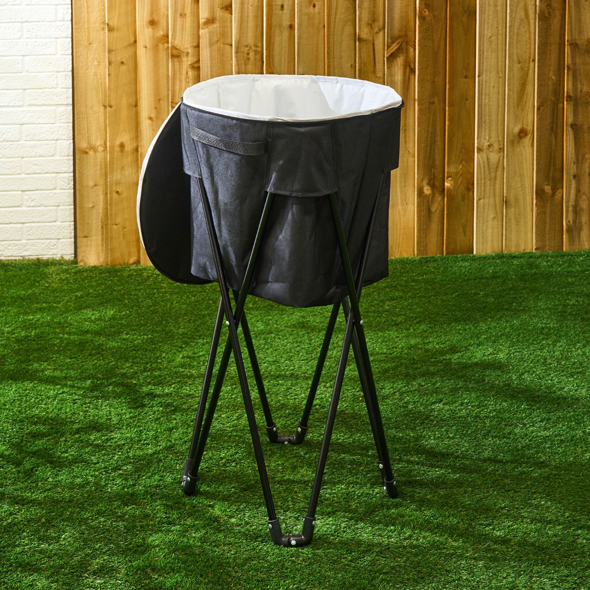 OHS Outdoor Foldable Drinks Cooling Stand - Black>