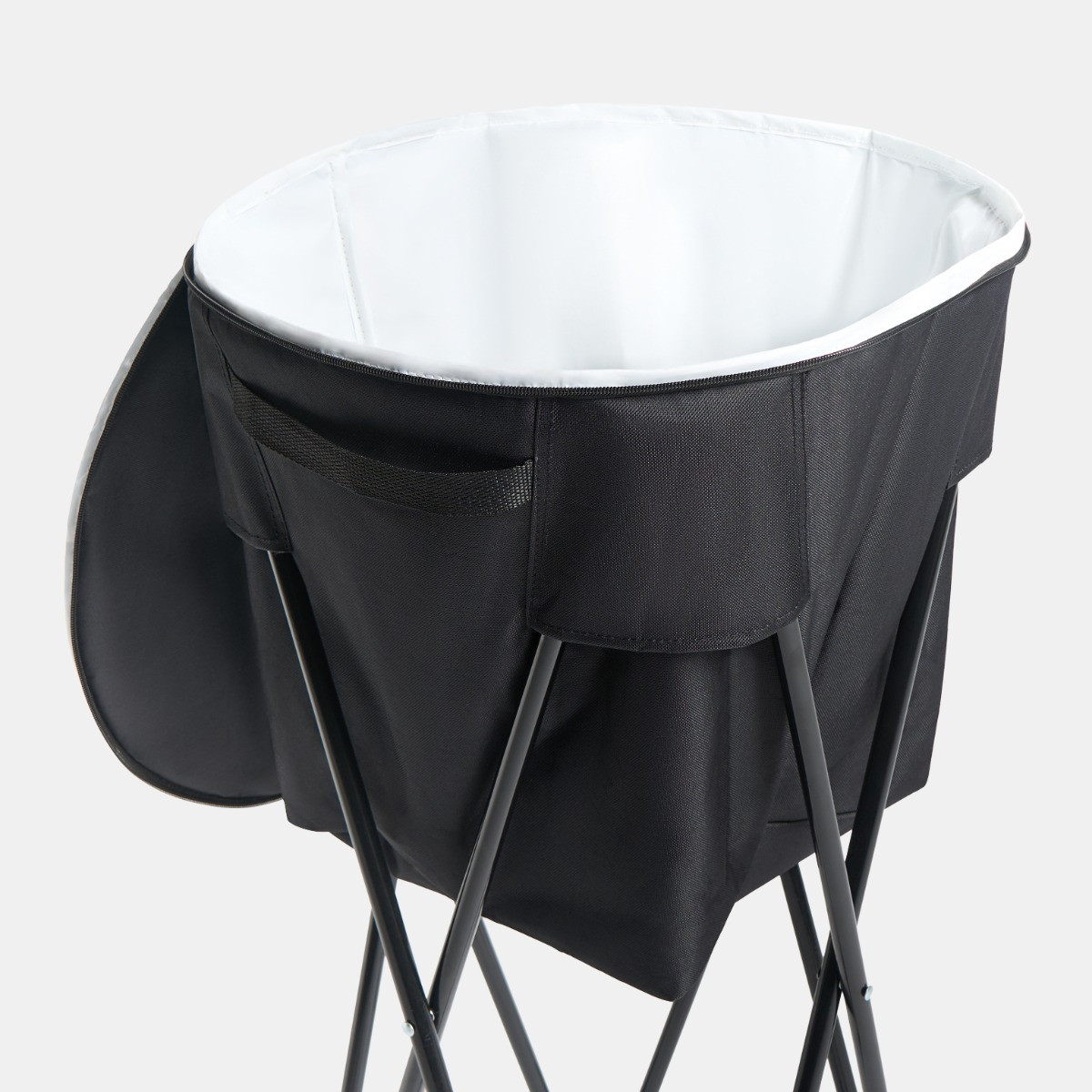 OHS Outdoor Foldable Drinks Cooling Stand - Black>