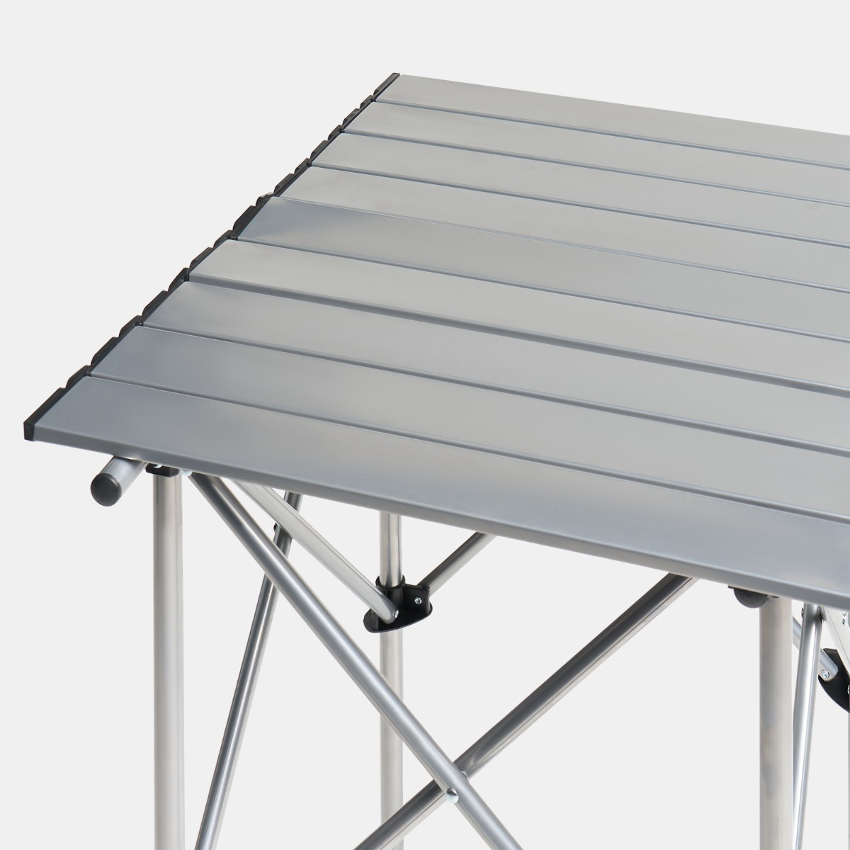OHS Foldable Camping Table - Grey>
