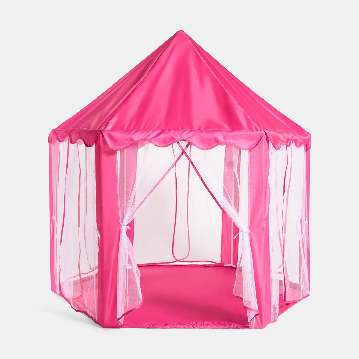 OHS Kids Outdoor Play Tent with Curtains - Hot Pink>