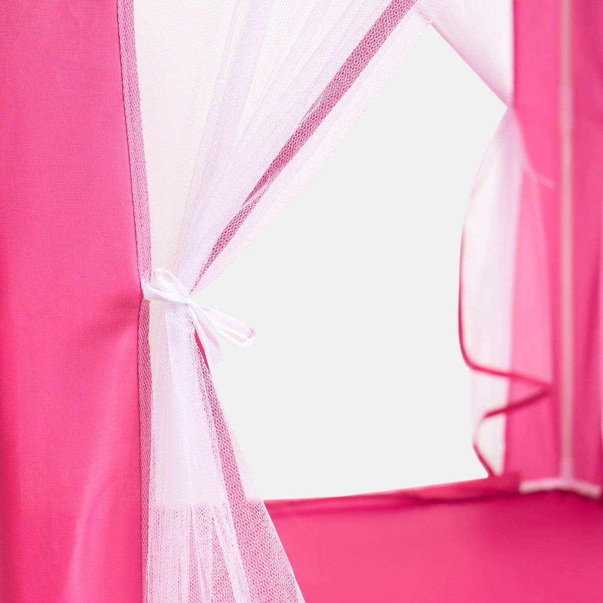 OHS Kids Outdoor Play Tent with Curtains - Hot Pink>