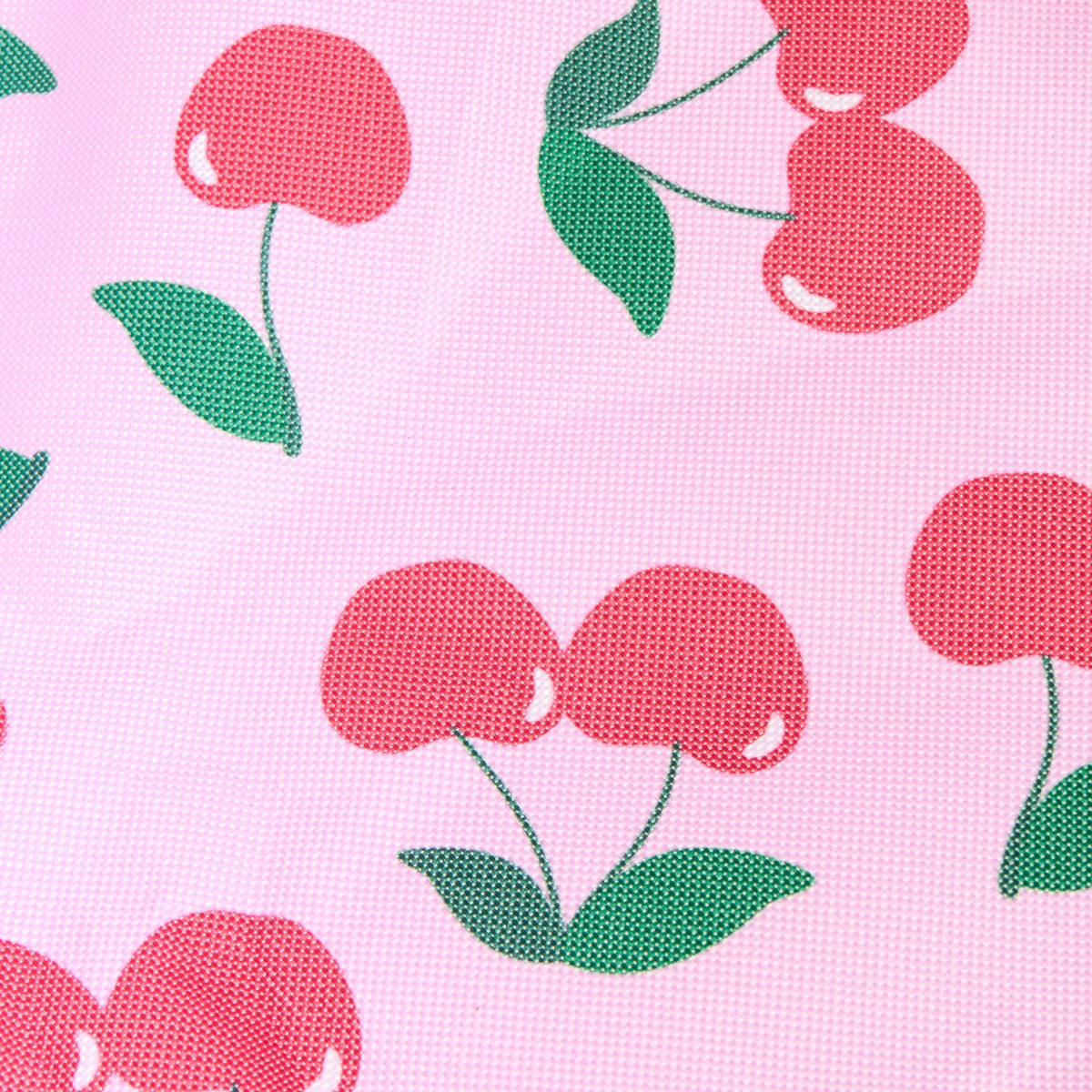 OHS Kids Cherry Print Foldable Camping Chair - Pink>