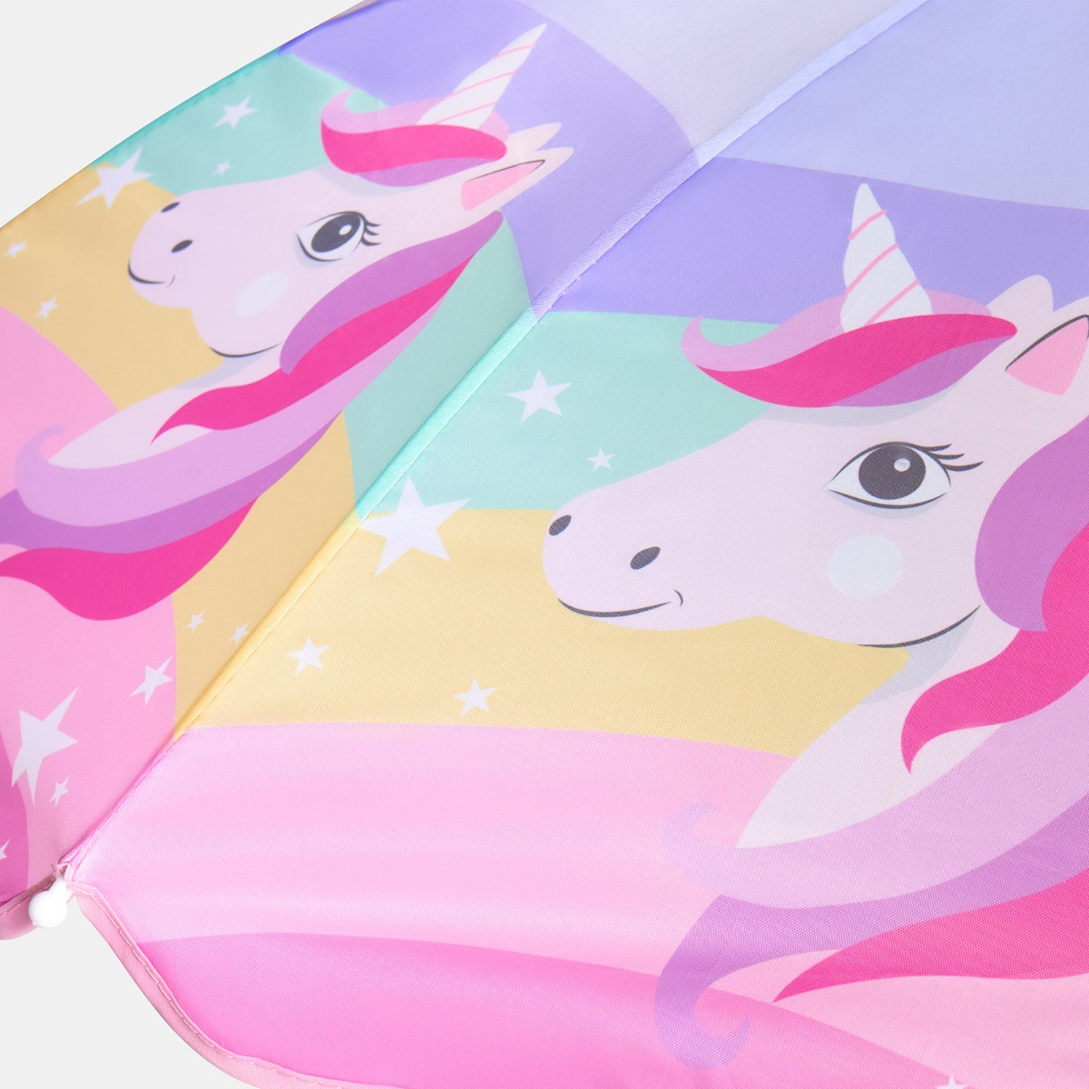 OHS Kids Unicorn Print Chair With Parasol - Pink>