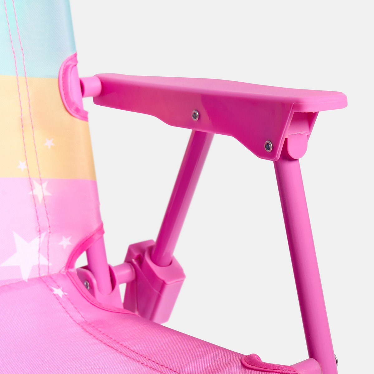 OHS Kids Unicorn Print Chair With Parasol - Pink>