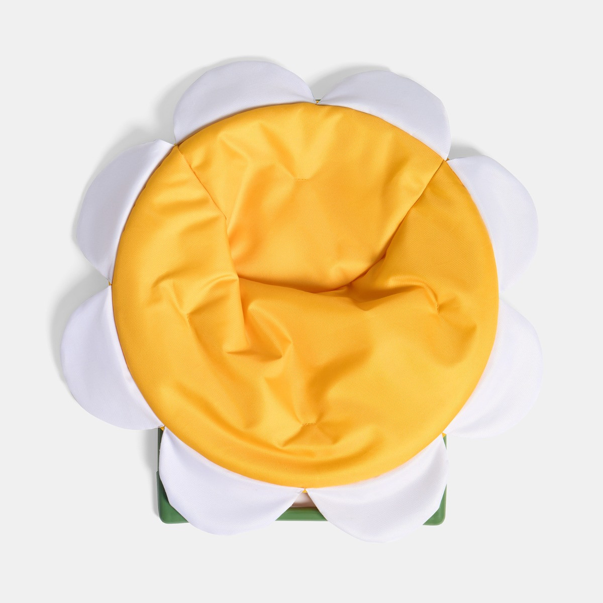 OHS Kids Daisy Foldable Moon Camping Chair - Yellow/White>