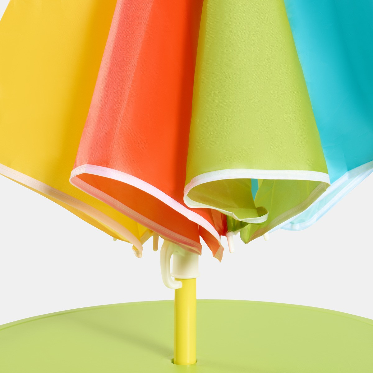 OHS Kids Colour Block Bistro Set with Parasol - Multi>