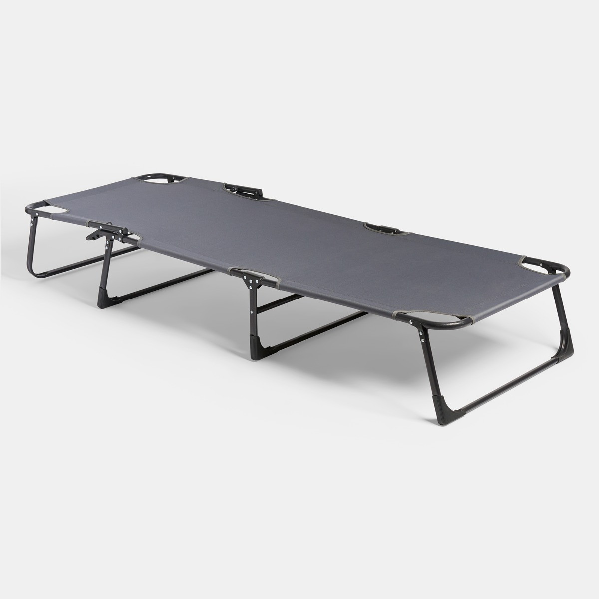 OHS Adjustable Sun Lounger - Grey>