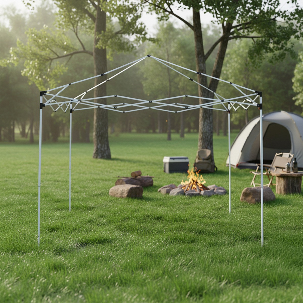 OHS Water Resistant Pop Up Gazebo - Black>