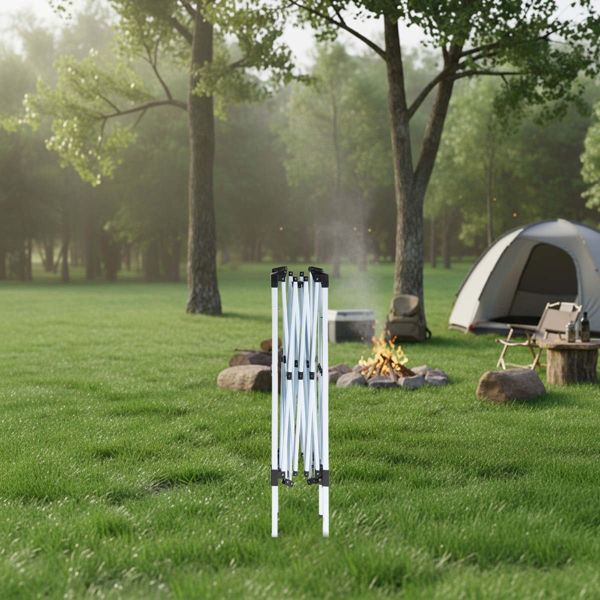 OHS Water Resistant Pop Up Gazebo - Black>