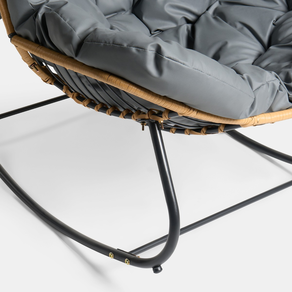OHS Bali Outdoor Rocking Chair - Grey>