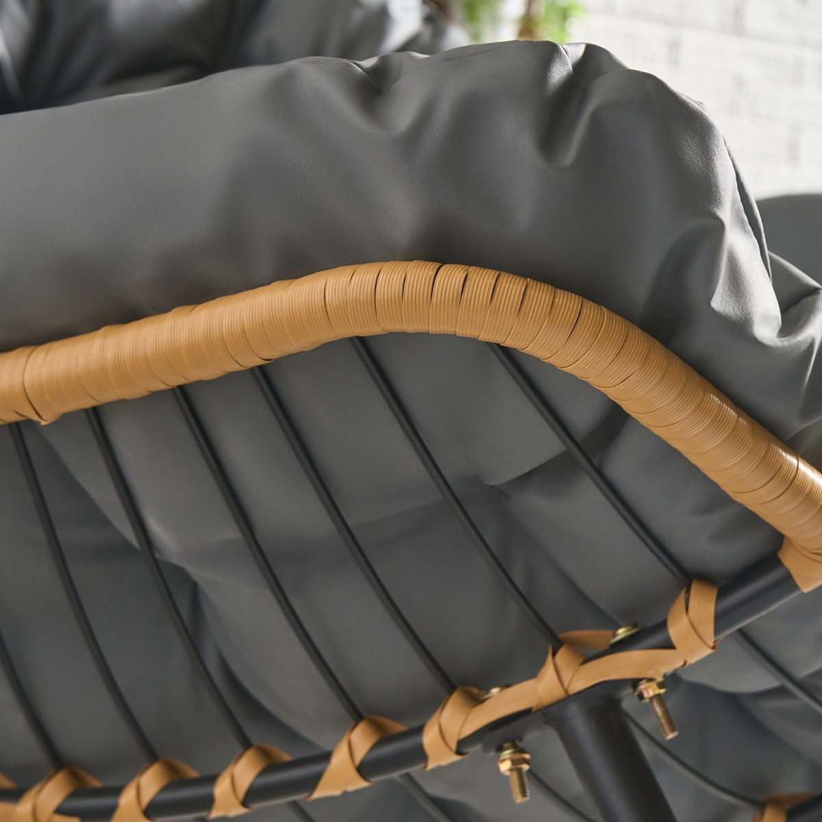 OHS Bali Outdoor Rocking Chair - Grey>