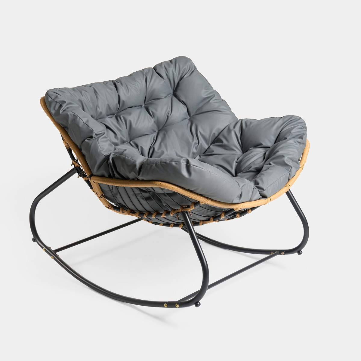 OHS Bali Outdoor Rocking Chair - Grey>