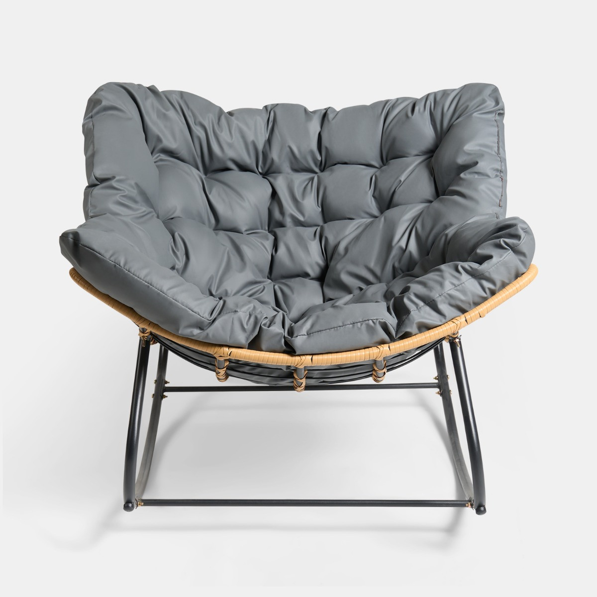 OHS Bali Outdoor Rocking Chair - Grey>
