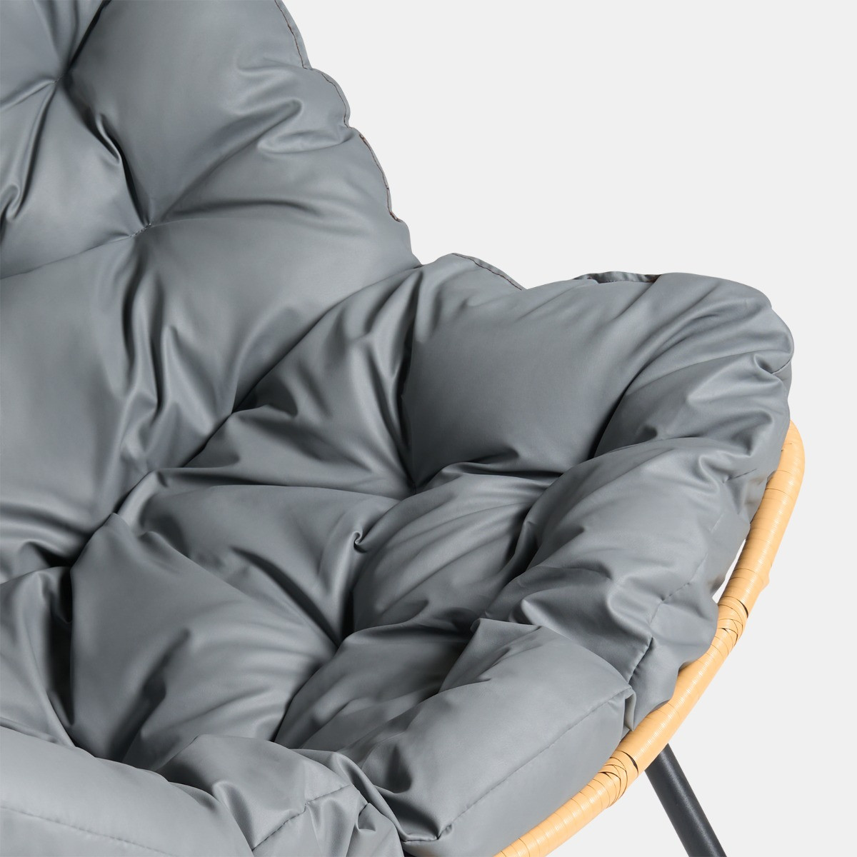 OHS Bali Outdoor Rocking Chair - Grey>