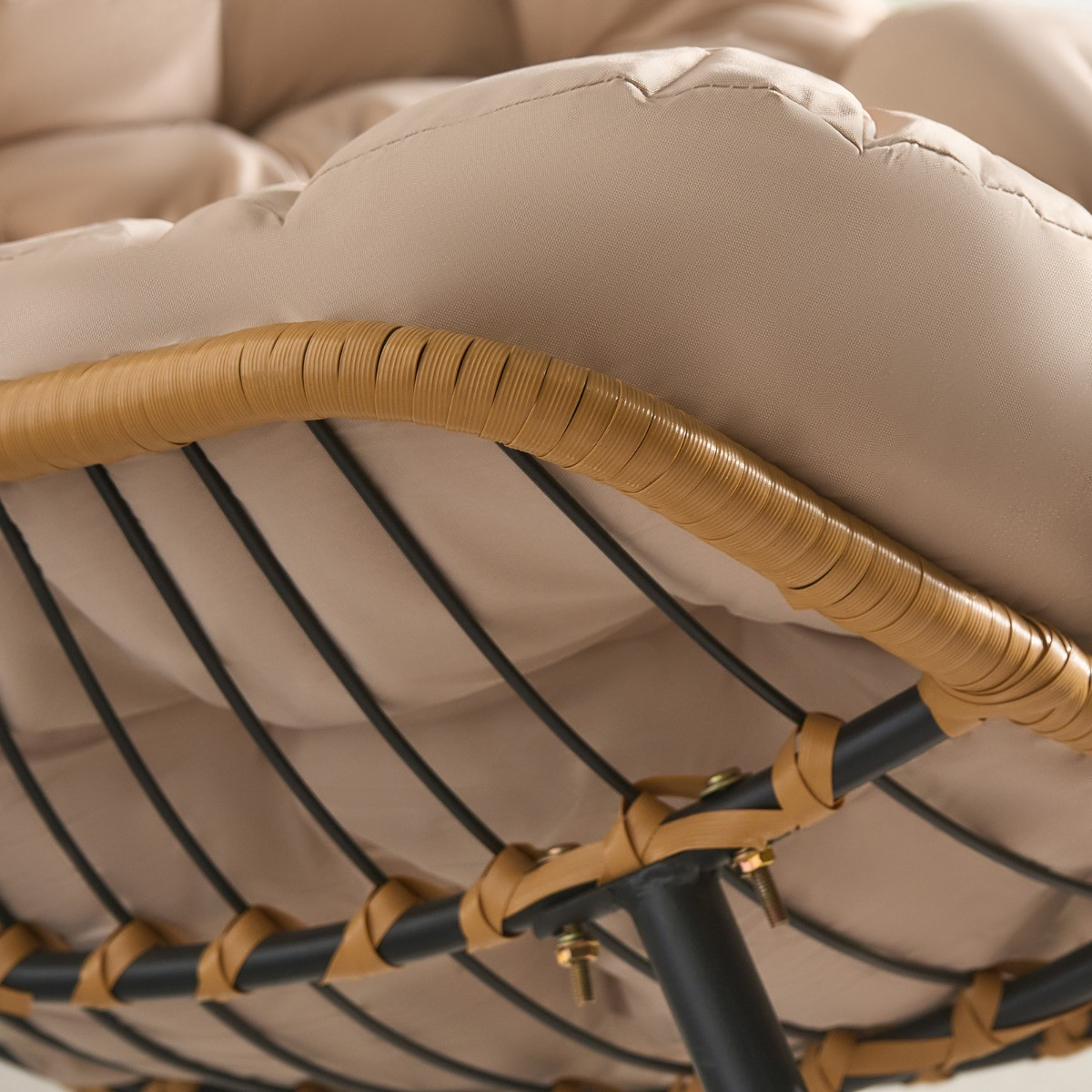 OHS Bali Outdoor Rocking Chair - Natural>