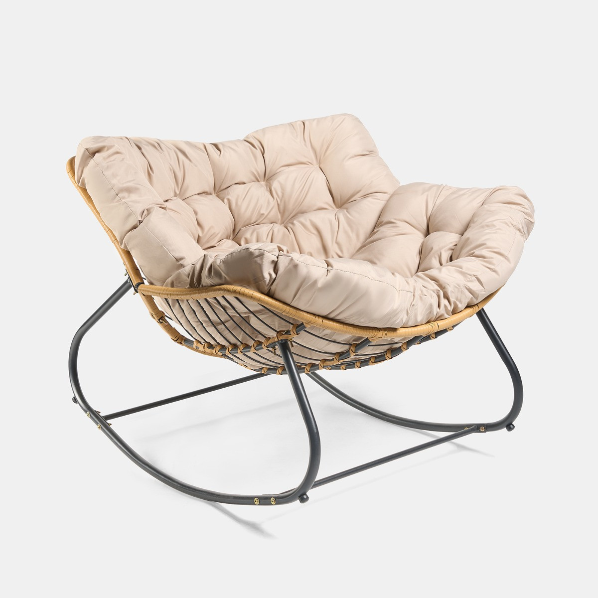 OHS Bali Outdoor Rocking Chair - Natural>