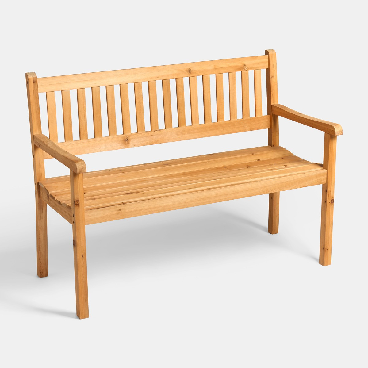 OHS 2 Seater Garden Bench - Natural>