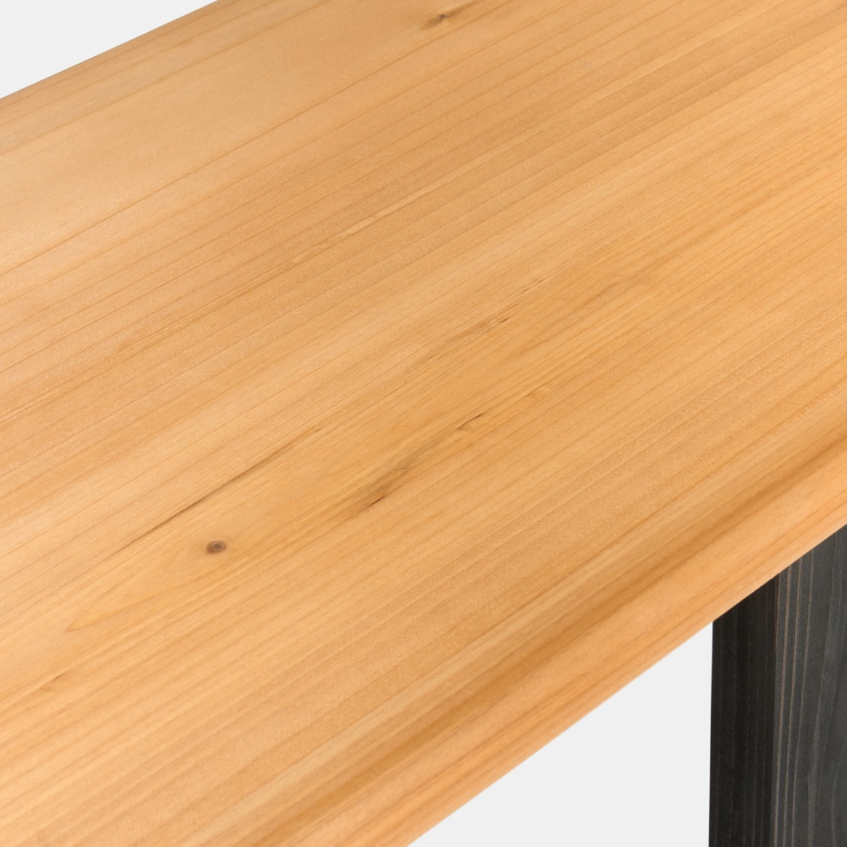 OHS 3 Seater Indoor/Outdoor Wooden Rustic Bench - Natural/Black>