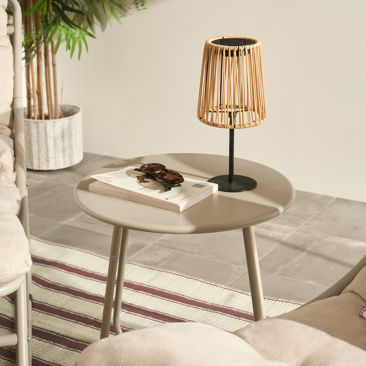 OHS Mykonos 2 Seater Bistro Set - Natural>