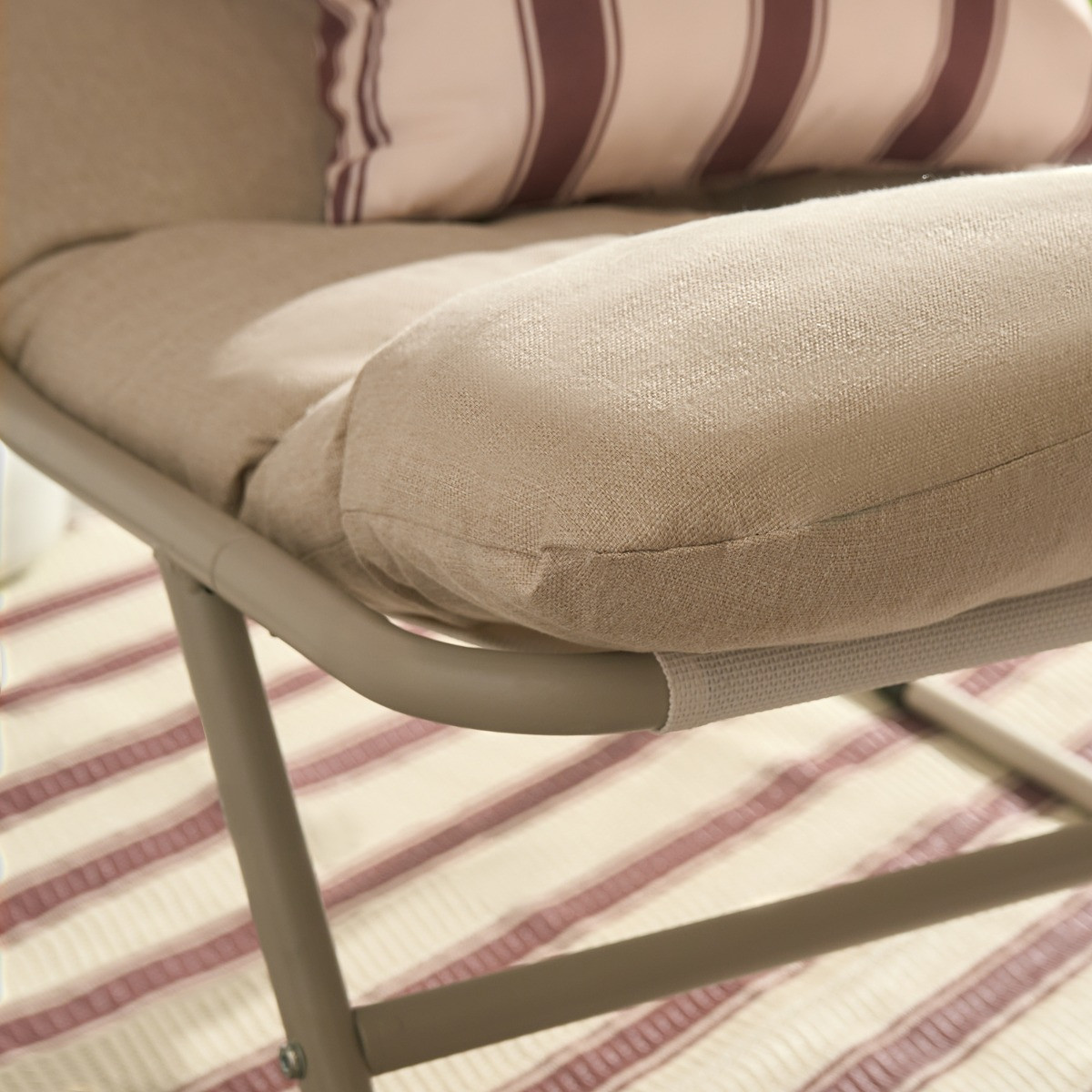 OHS Mykonos 2 Seater Bistro Set - Natural>