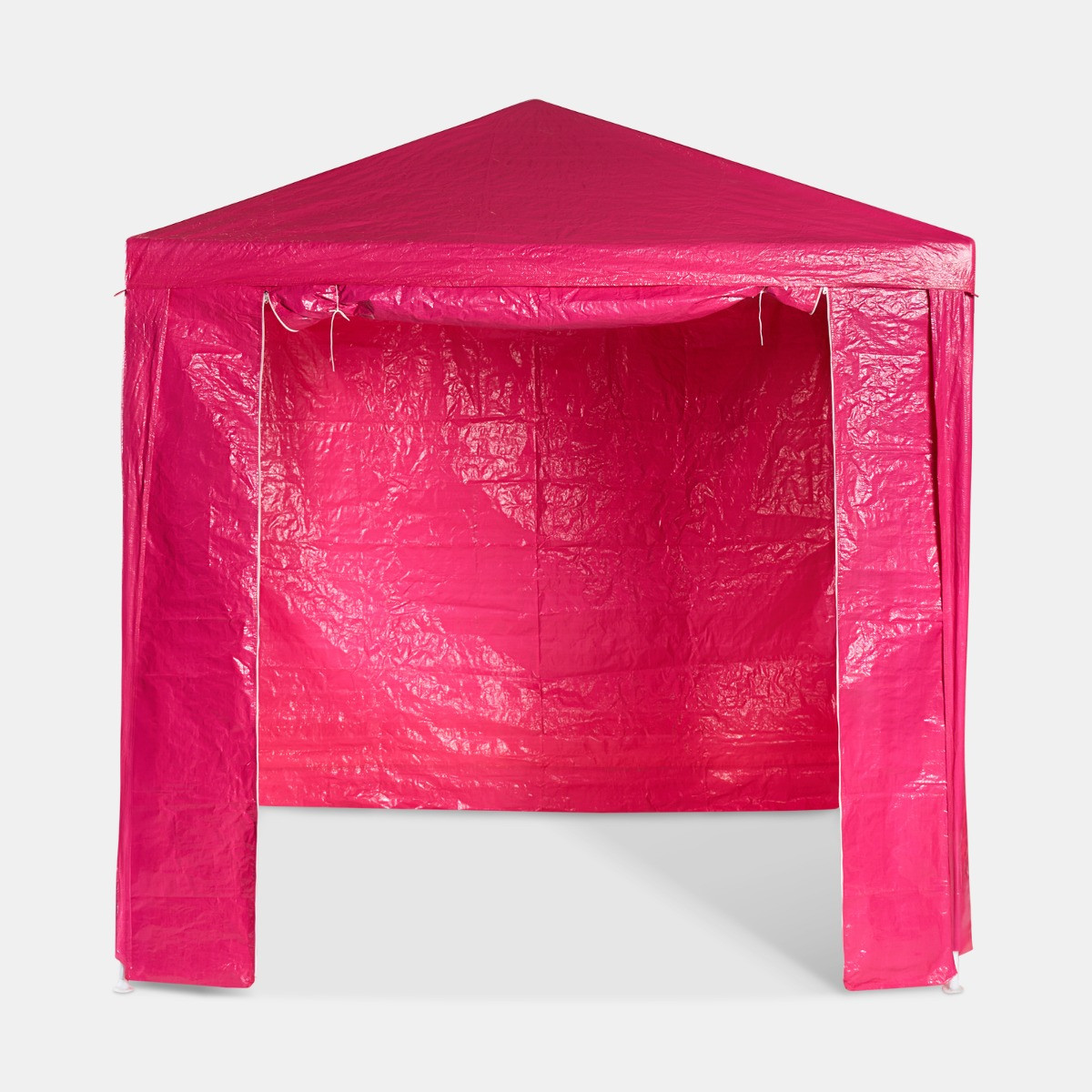 OHS Small Water Resistant Gazebo With Sides - Hot Pink>