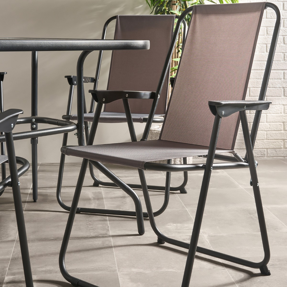 OHS 8-Piece Patio Set - Grey>