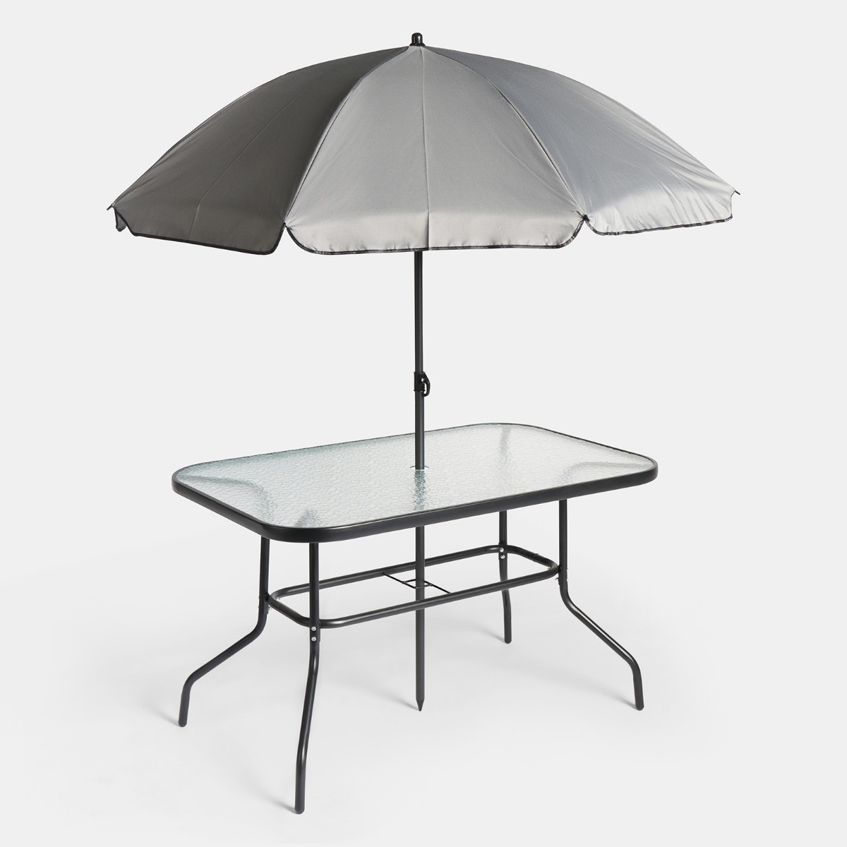 OHS 8-Piece Patio Set - Grey>