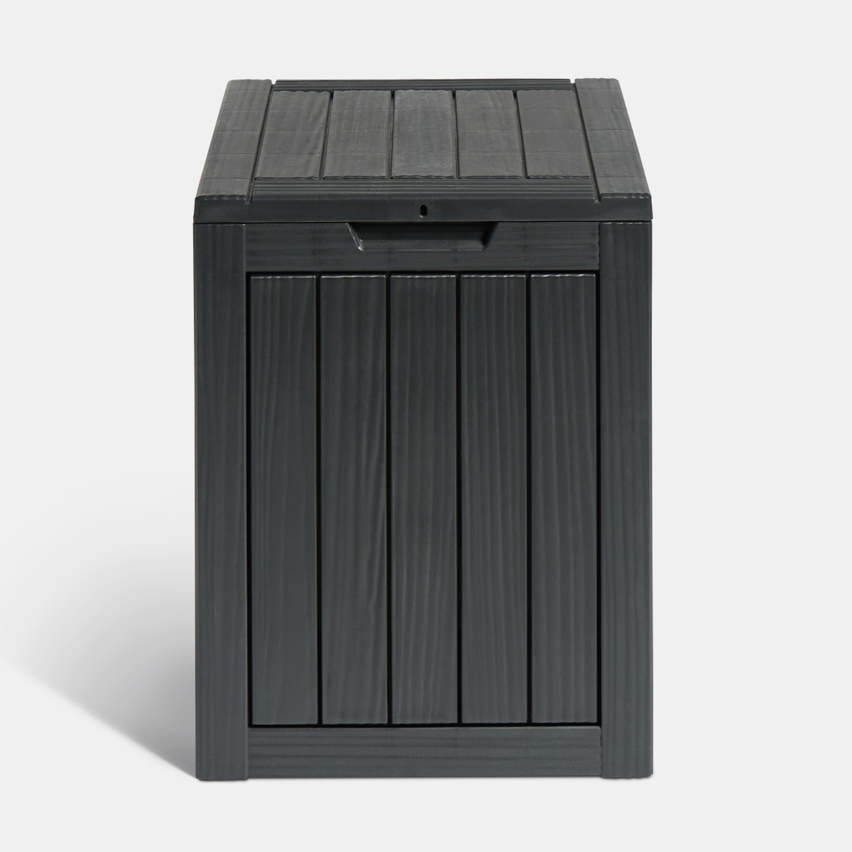 OHS Small Outdoor Garden Storage Box - Black>