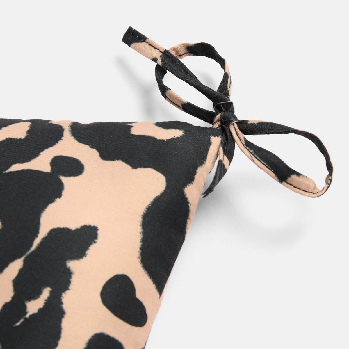 OHS Indoor/Outdoor Leopard Print Seat Pads - Natural>