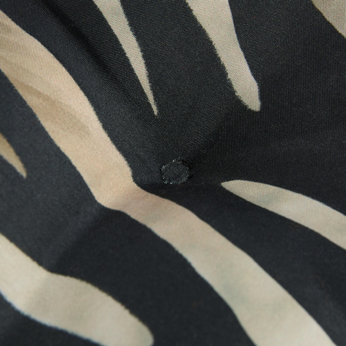 OHS Indoor/Outdoor Zebra Print Seat Pads - Monochrome>