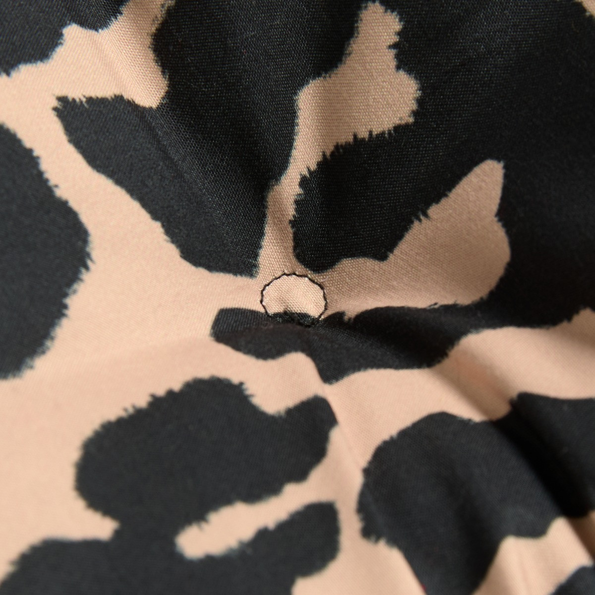 OHS 2-Seater Indoor/Outdoor Leopard Print Bench Pad - Natural>