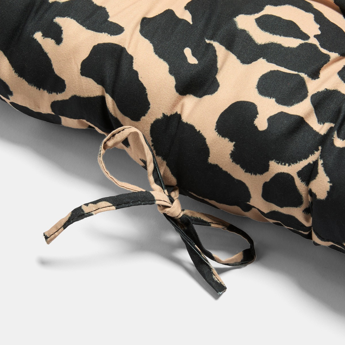 OHS Leopard Print Gravity Chair Cushion - Natural>