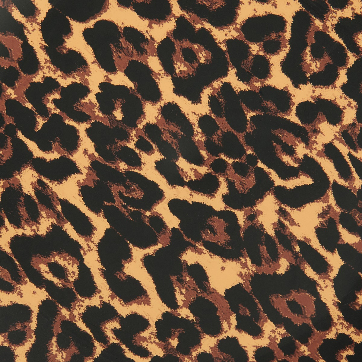 OHS Leopard Print Picnic Plates, Natural - 4 Pack>