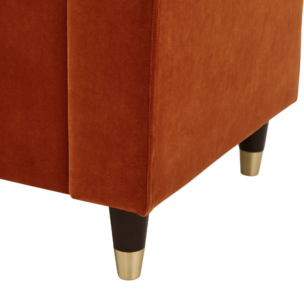 Genoa Window Fabric Seat - Russet>