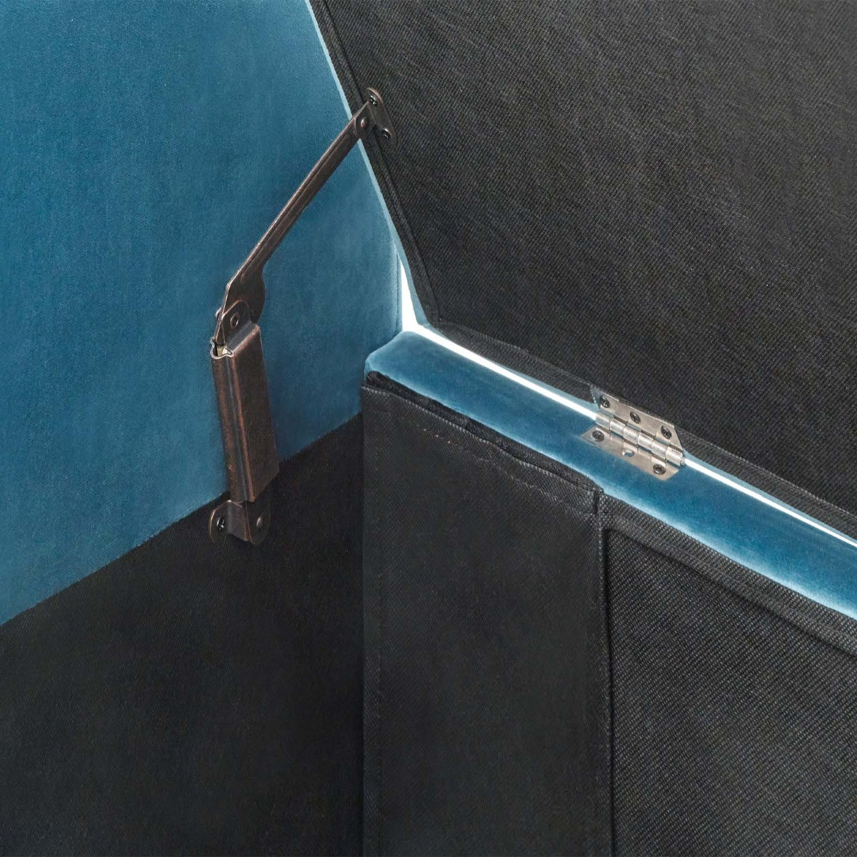 Genoa Window Fabric Seat - Teal>