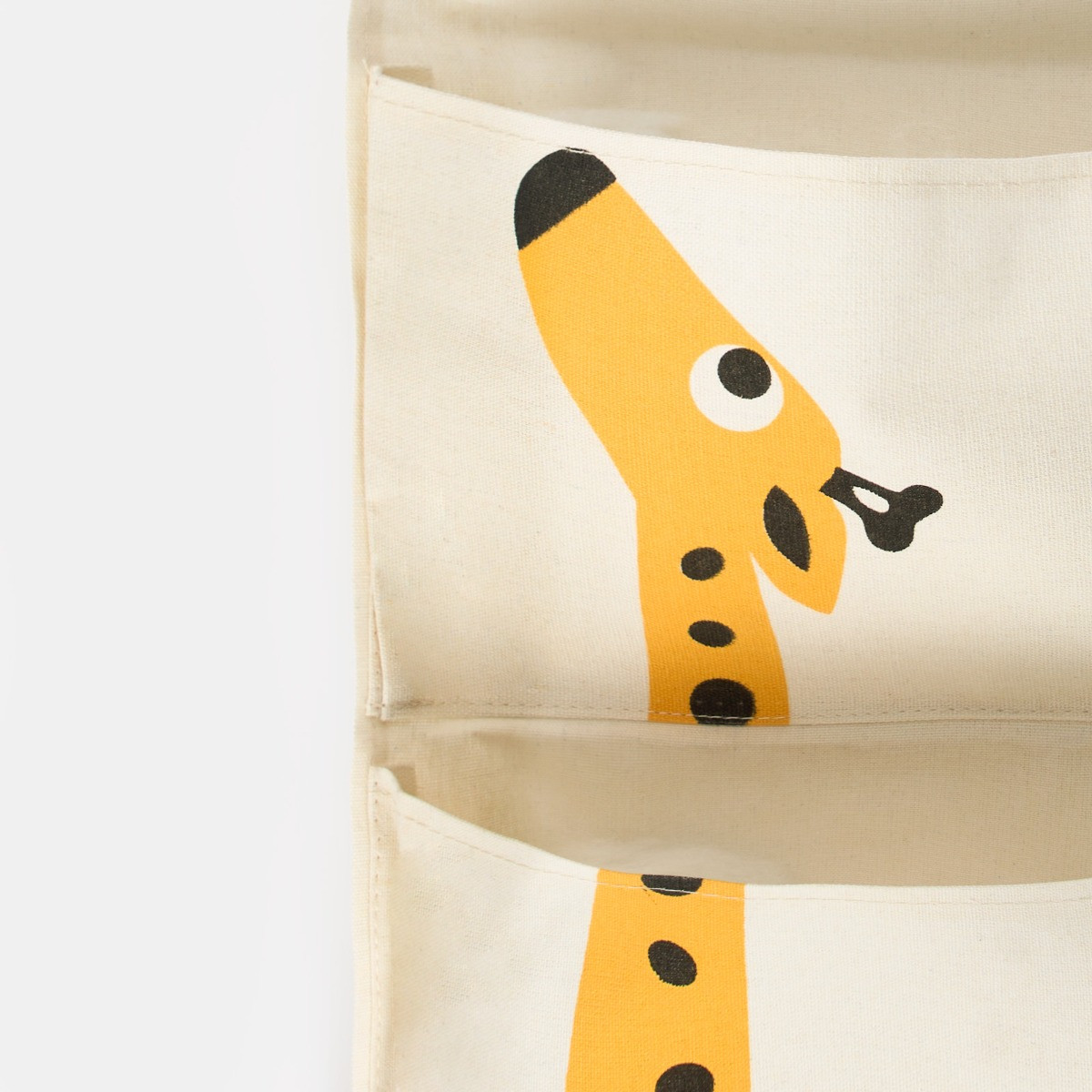 OHS Kids Giraffe Hanging Storage Organiser - Beige>