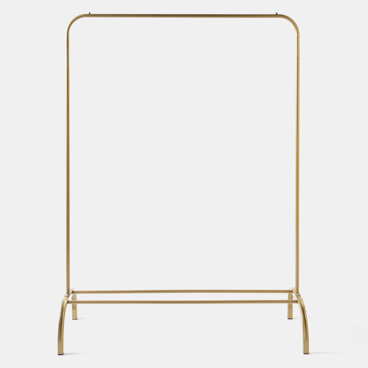 OHS Heavy Duty Clothes Rail With Shoe Rack - Gold>