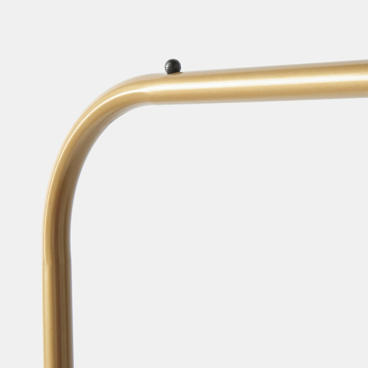 OHS Heavy Duty Clothes Rail With Shoe Rack - Gold>