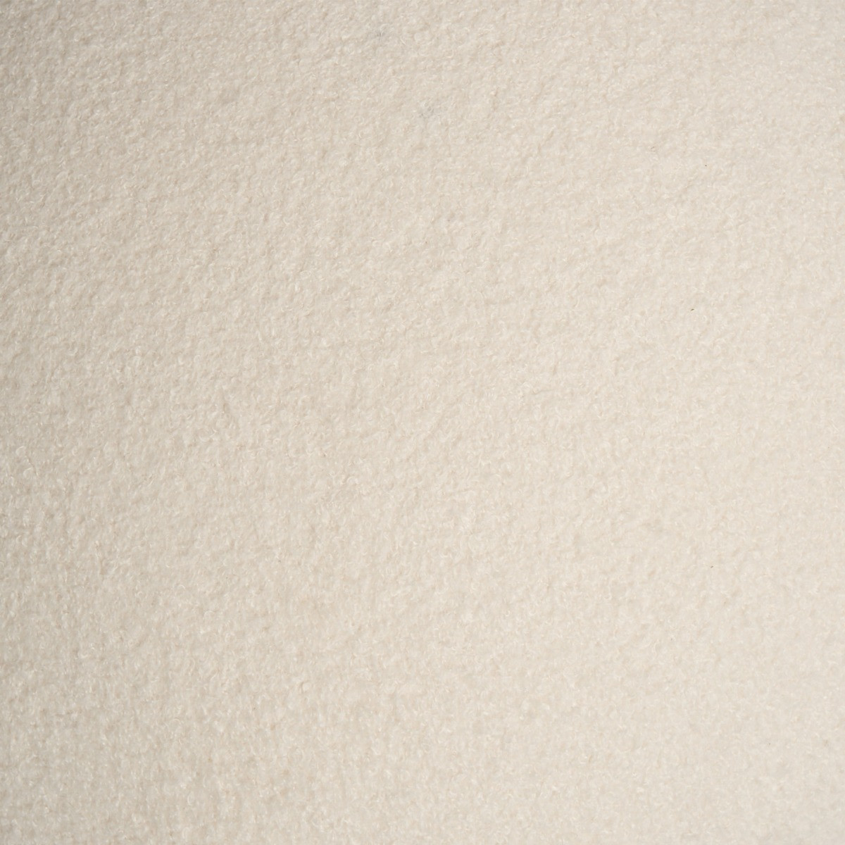 OHS Boucle Foldable Toadstool Storage Ottoman - White>