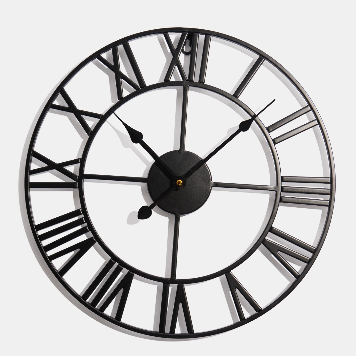 OHS Skeleton Wall Clock - Black>