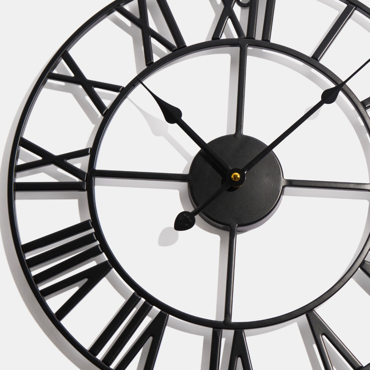 OHS Skeleton Wall Clock - Black>