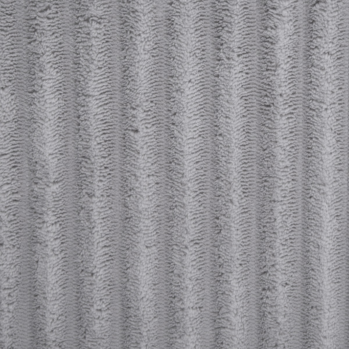 OHS Ribbed Foldable Rectangle Storage Ottoman - Grey>