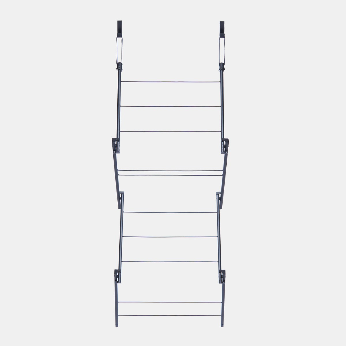 OHS 5m Over Door Concertina Airer - Black>