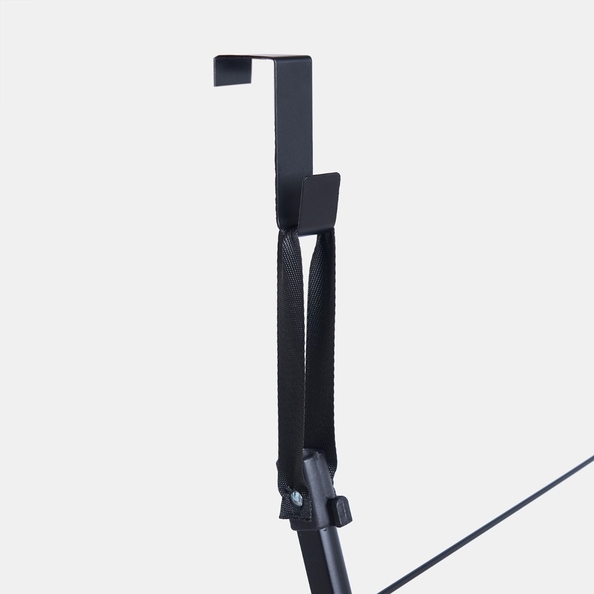 OHS 5m Over Door Concertina Airer - Black>