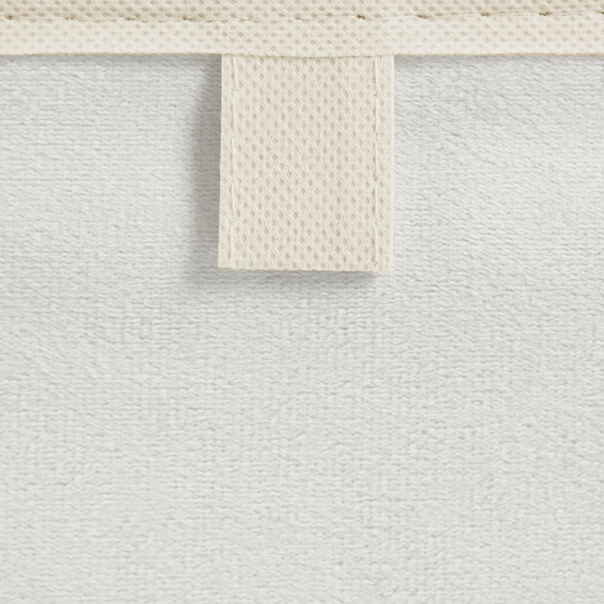 OHS Matte Velvet Cube Storage Boxes, Natural - 2 Pack>