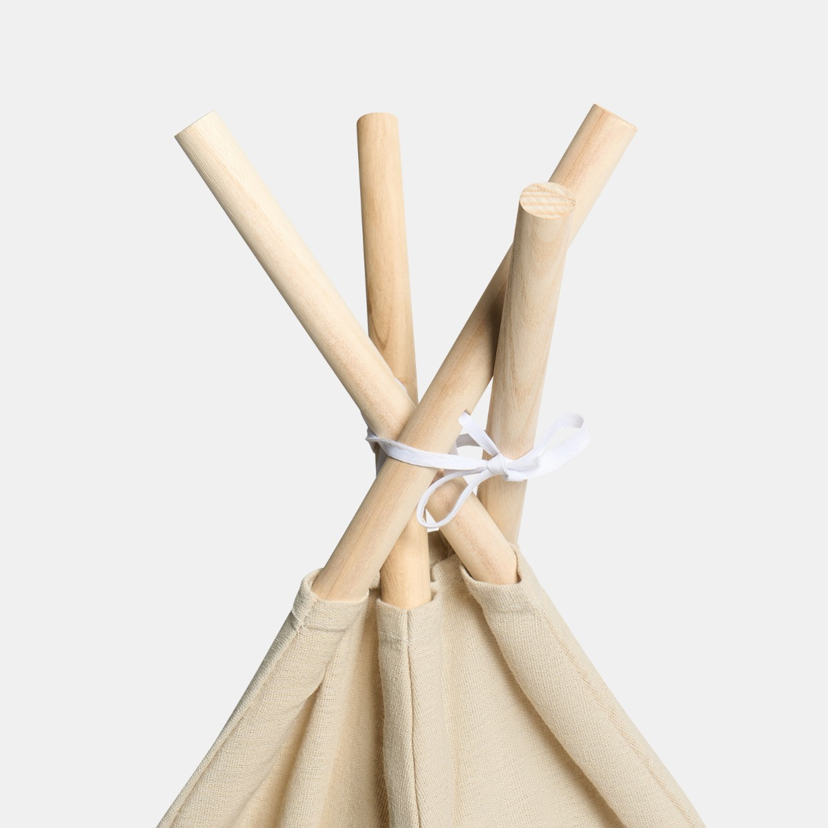 OHS Foldable Kids Storage Teepee - Natural>