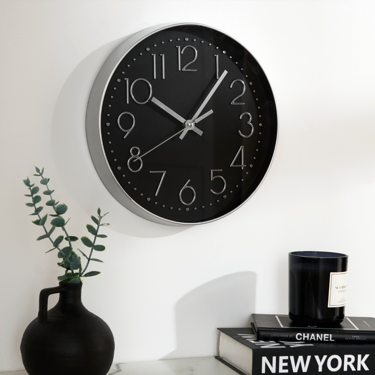 OHS Wall Clock - Black>