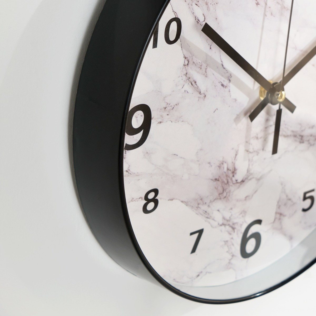 OHS Wall Clock - White Marble>