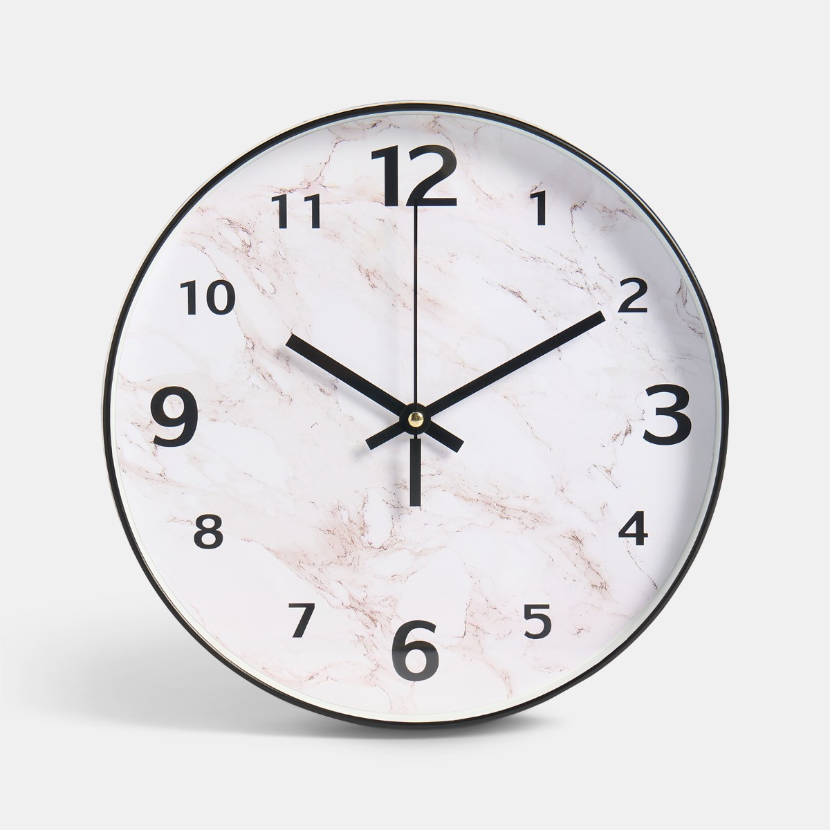 OHS Wall Clock - White Marble>