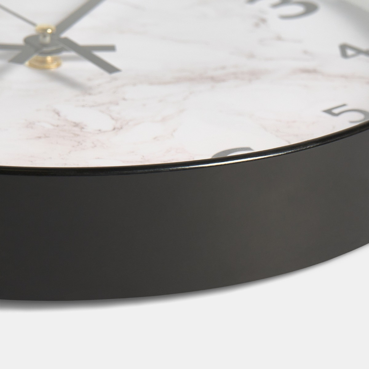 OHS Wall Clock - White Marble>